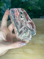 Load image into Gallery viewer, Rhodochrosite Slice Slab
