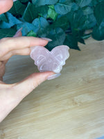 Load image into Gallery viewer, Rose Quartz Small Buttery
