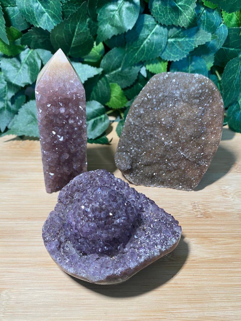 * Amethyst Geode Specimens