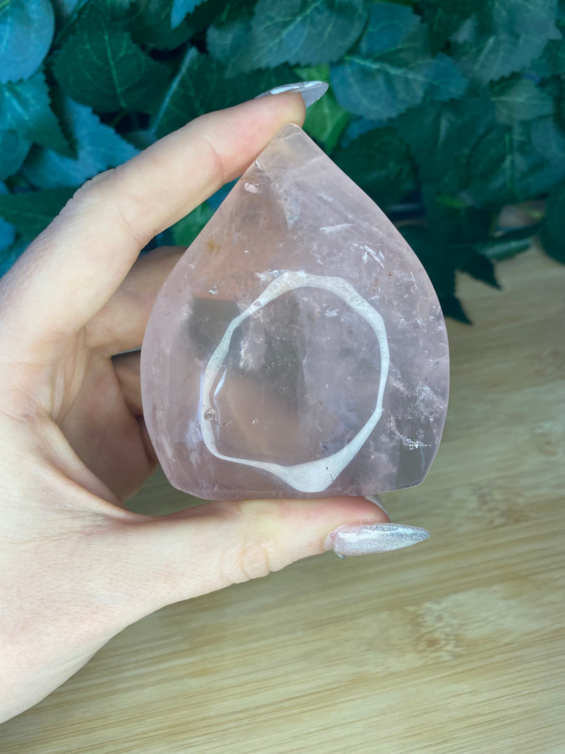 Rose Quartz Teardrop