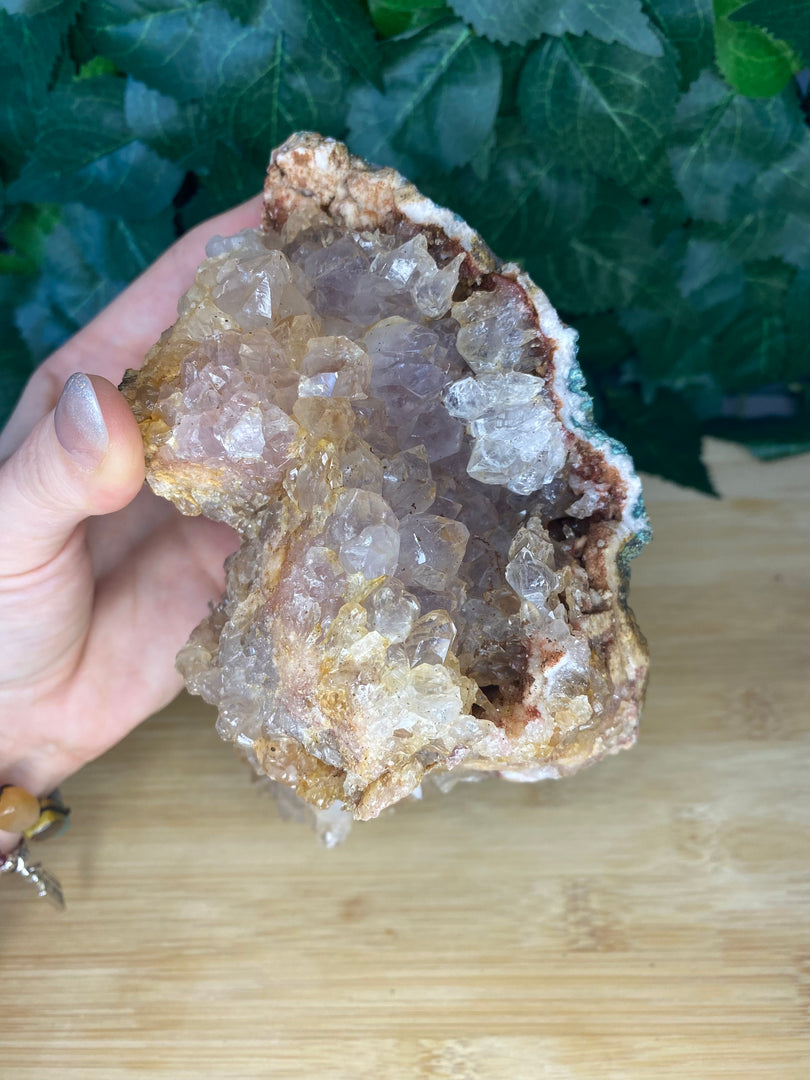 Pink Amethyst Clusters