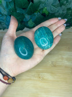 Load image into Gallery viewer, Blue Apatite Palm Stones
