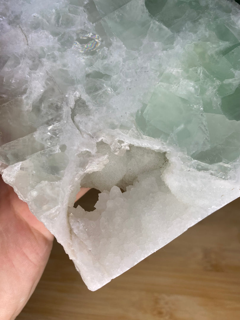 Fluorite Slice Slab