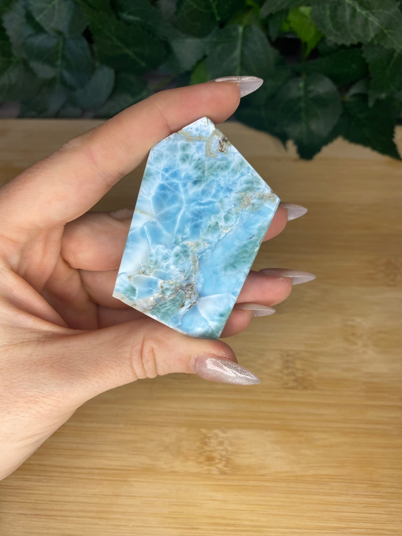 Larimar Slice Slab