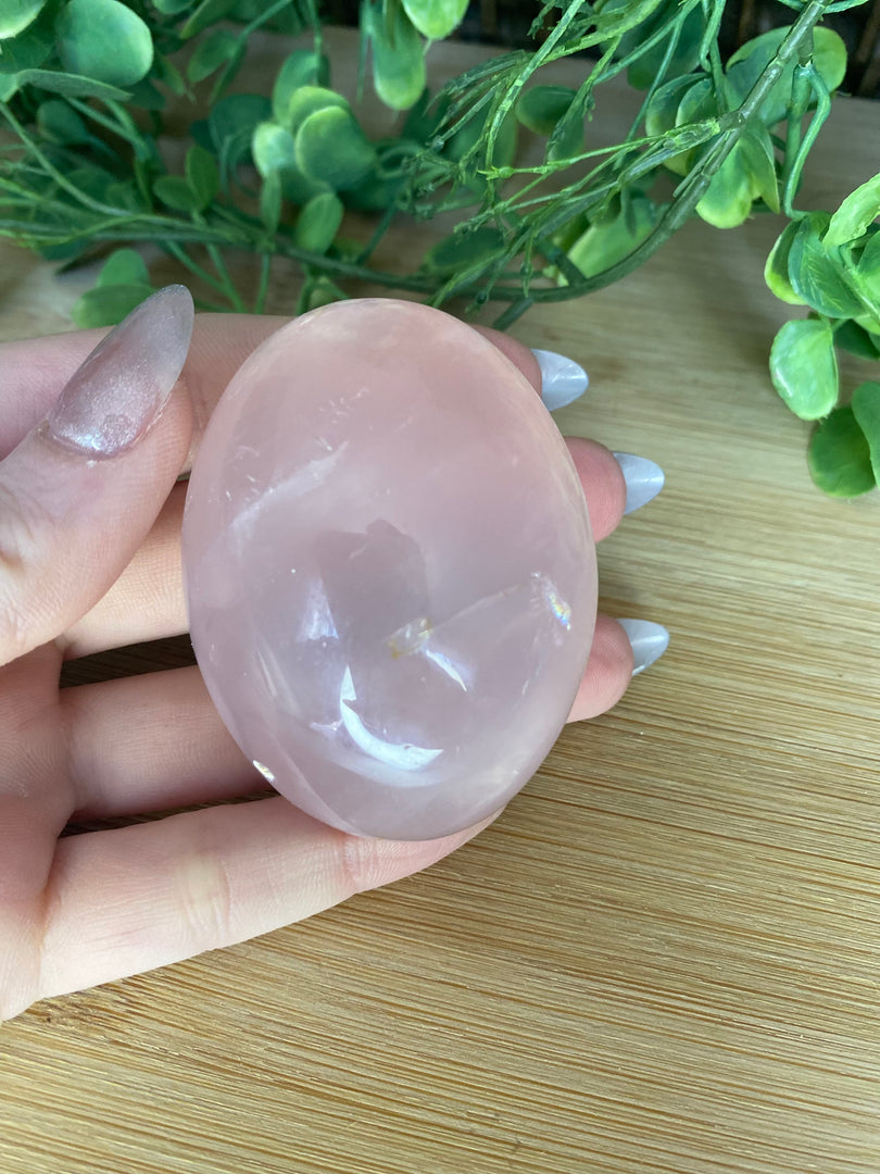 Rose Quartz Palm Stones