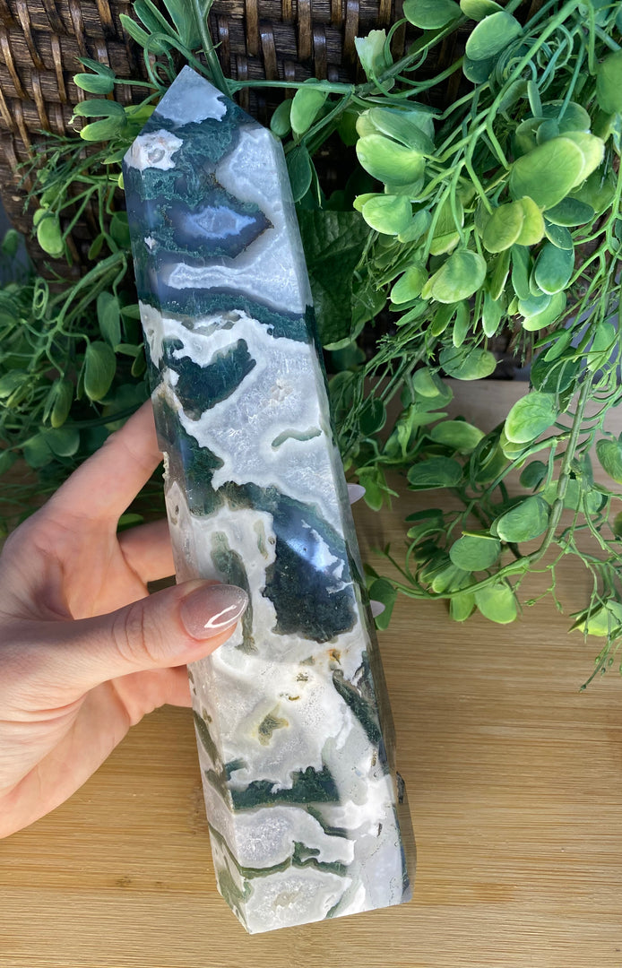 Moss Agate Towers