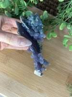 Load image into Gallery viewer, Grape Agate Specimen
