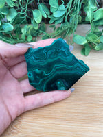 Load image into Gallery viewer, Malachite Slice Slabs
