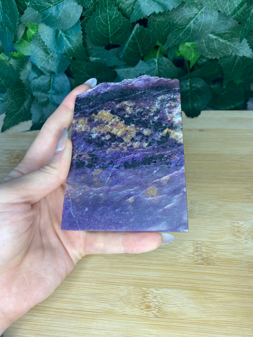 Charoite Slice Slab