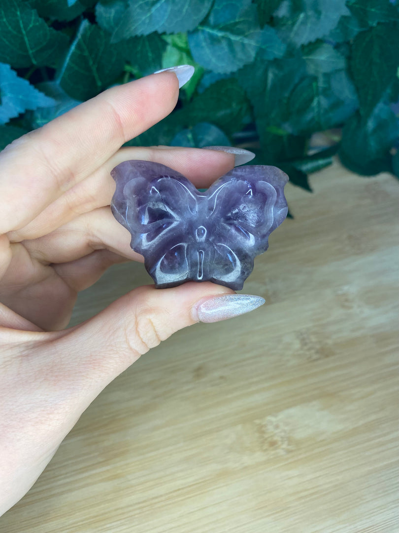 Amethyst Small Butterfly