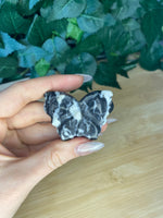 Load image into Gallery viewer, Zebra Jasper Small Butterfly
