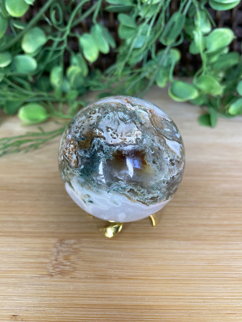 Moss Agate Spheres