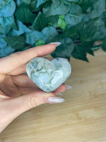 Load image into Gallery viewer, Moss Agate Small Hearts
