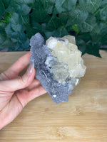 Load image into Gallery viewer, Calcite on Sphalerite
