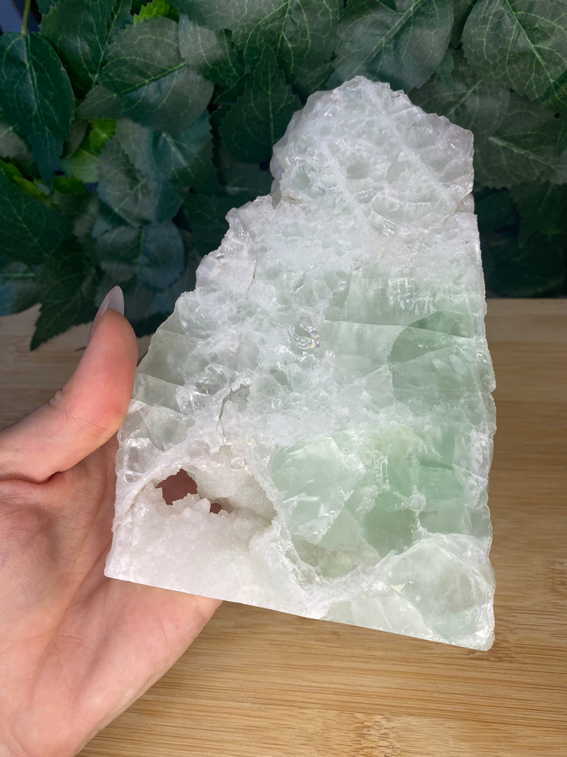 Fluorite Slice Slab