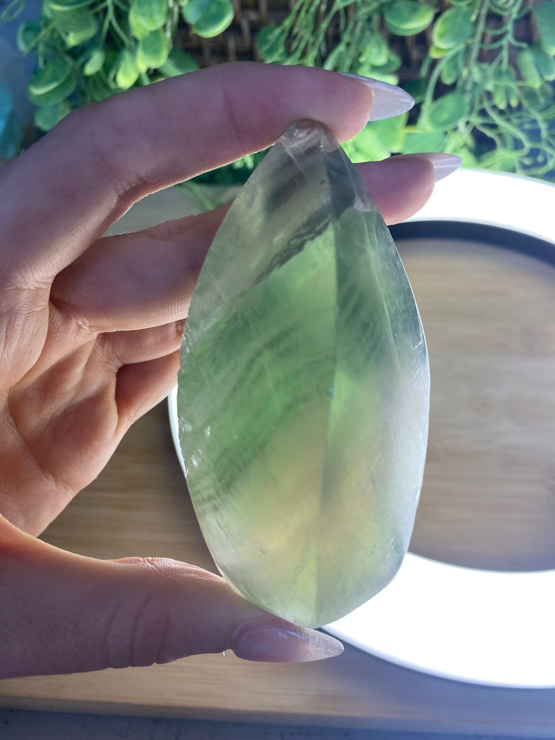 Formes libres de fluorite