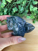 Load image into Gallery viewer, Moss Agate Turtle
