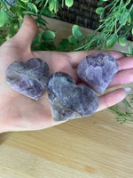 Load image into Gallery viewer, Amethyst Hearts
