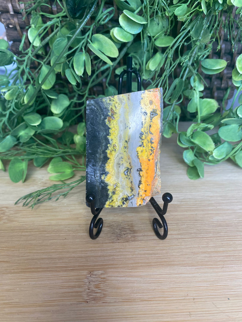 Bumblebee Jasper Slice Slab