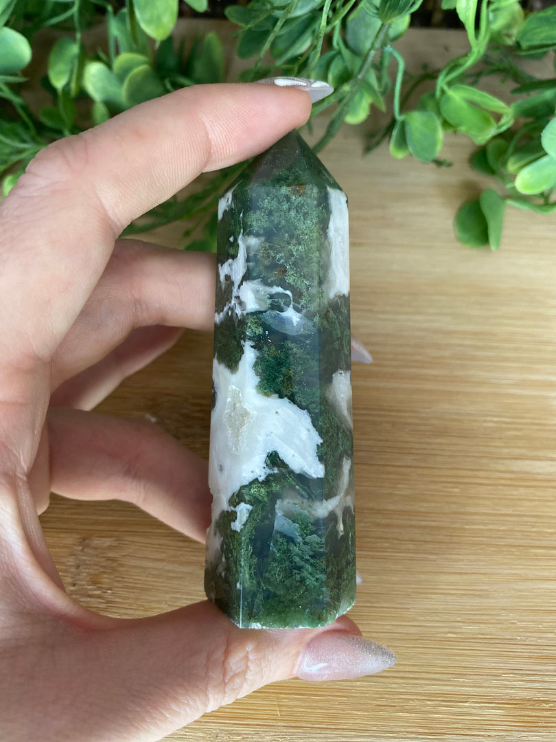 Moss Agate Towers