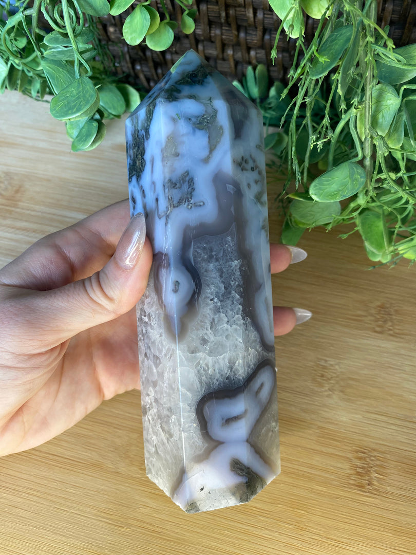 Moss Agate Towers