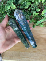 Load image into Gallery viewer, Moss Agate Wands
