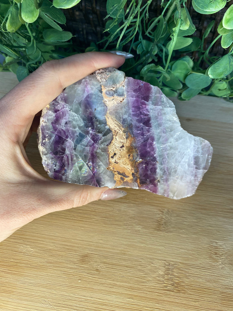 Rainbow Fluorite Specimen