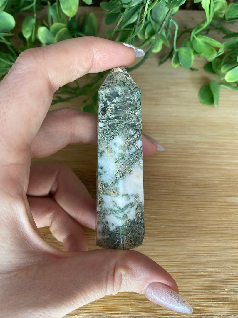 Moss Agate Towers