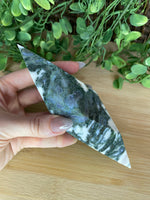 Load image into Gallery viewer, Moss Agate Towers
