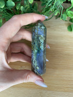 Load image into Gallery viewer, Moss Agate Towers
