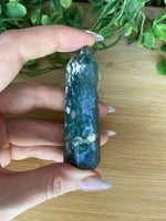 Load image into Gallery viewer, Moss Agate Towers
