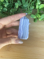 Load image into Gallery viewer, Blue Lace Agate Towers
