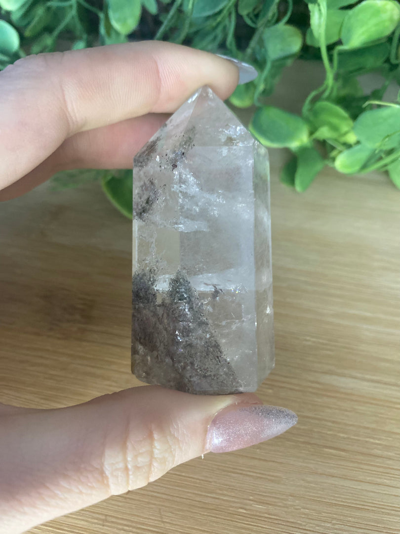 Tours de quartz de jardin