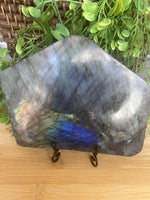 Charger l&#39;image dans la visionneuse de galerie, Dalle de tranche de labradorite
