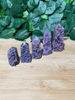 Load image into Gallery viewer, * Grape Botryoidal Agate Towers
