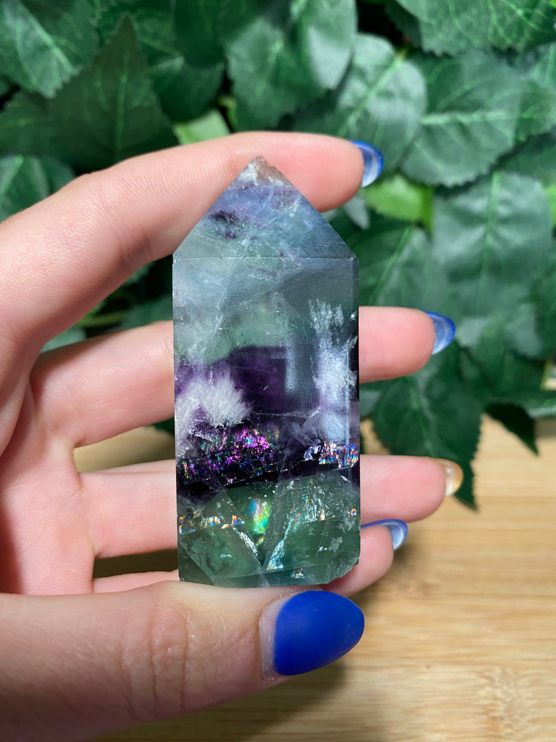 Feather Fluorite Towers