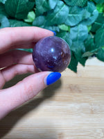 Load image into Gallery viewer, * Amethyst Smoky Quartz Sphere
