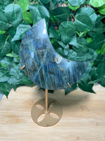 Charger l&#39;image dans la visionneuse de galerie, * Labradorite Moon Carvings
