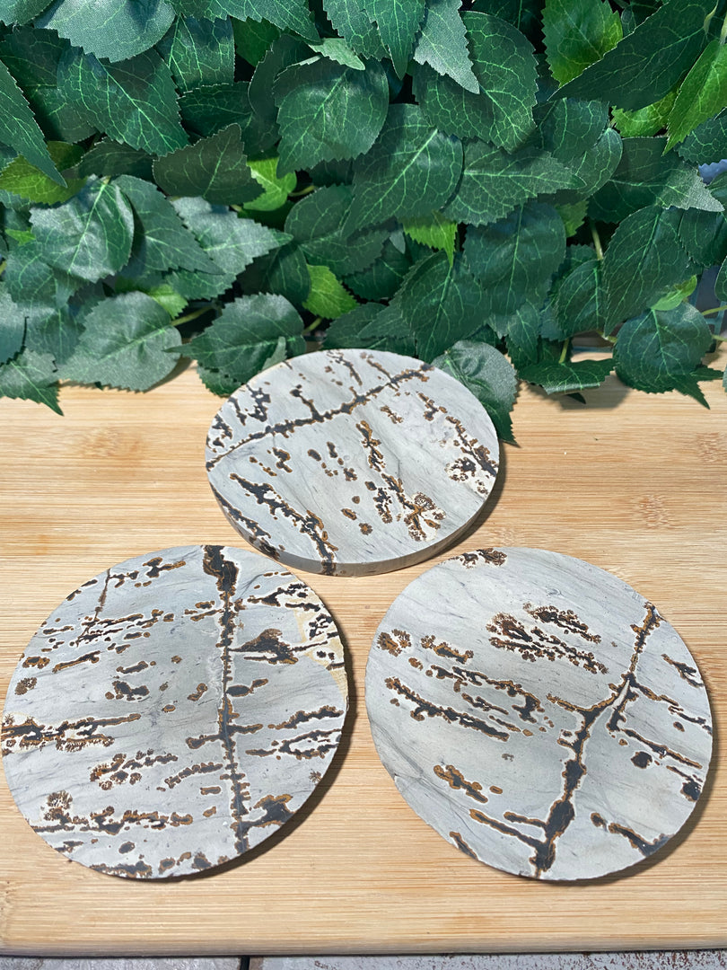 * Picture Jasper 3 Set Coasters