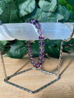 Charger l&#39;image dans la visionneuse de galerie, * Purple Fluorite Bracelets
