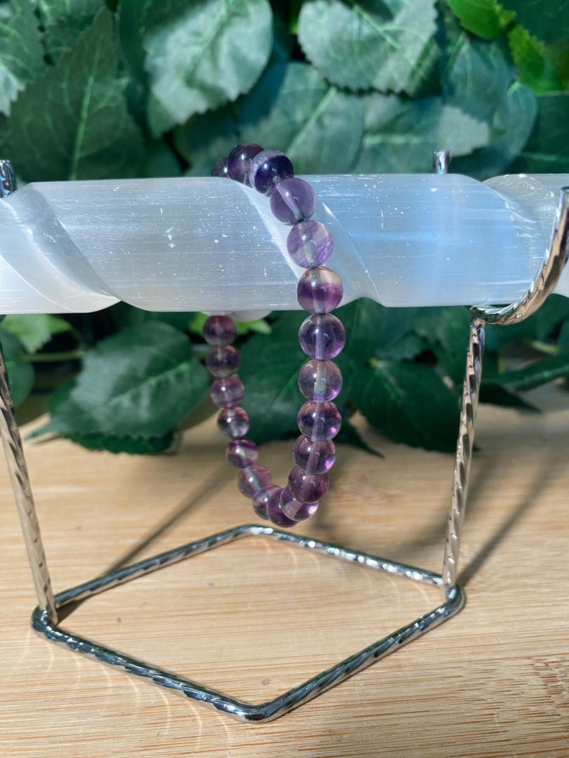 * Purple Fluorite Bracelets