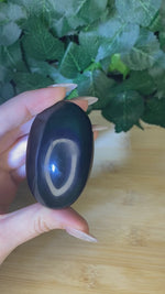 Load and play video in Gallery viewer, Rainbow Obsidian Palm Stones
