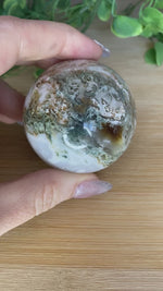 Load and play video in Gallery viewer, Moss Agate Spheres
