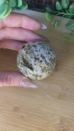 Load and play video in Gallery viewer, Ocean Jasper Druzy Sphere
