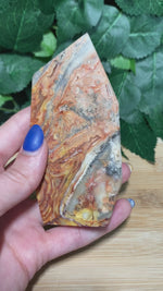 Load and play video in Gallery viewer, * Mexican Crazy Lace Agate Freeform
